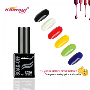 Kamayi ผู้ผลิตจีน 72 สี LED เจลธรรมชาติเจลขัดสีเจลป้ายชื่อส่วนตัวเล็บยูวีเจลโปแลนด์